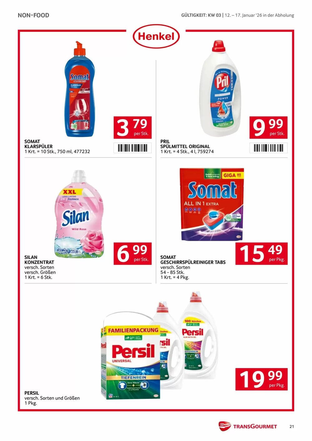 Transgourmet Flugblatt (ab 12.01.2026) - Angebote und Prospekt - Seite 20