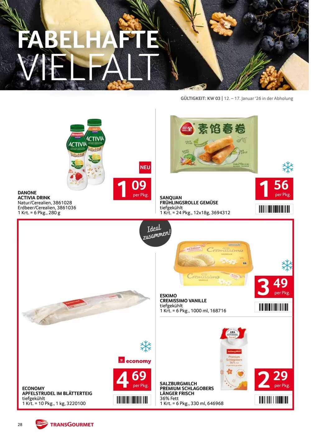 Transgourmet Flugblatt (ab 12.01.2026) - Angebote und Prospekt - Seite 25