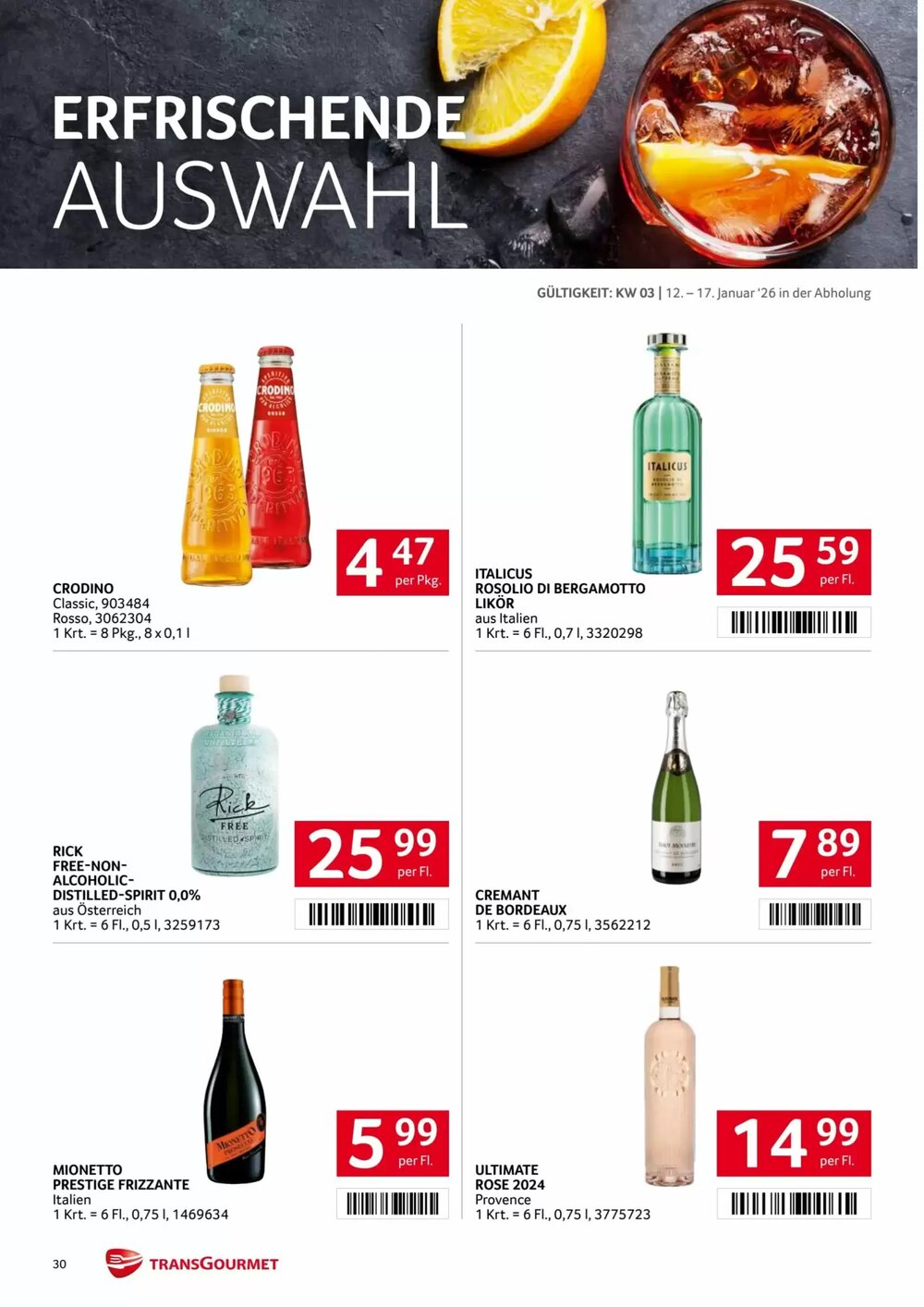Transgourmet Flugblatt (ab 12.01.2026) - Angebote und Prospekt - Seite 27