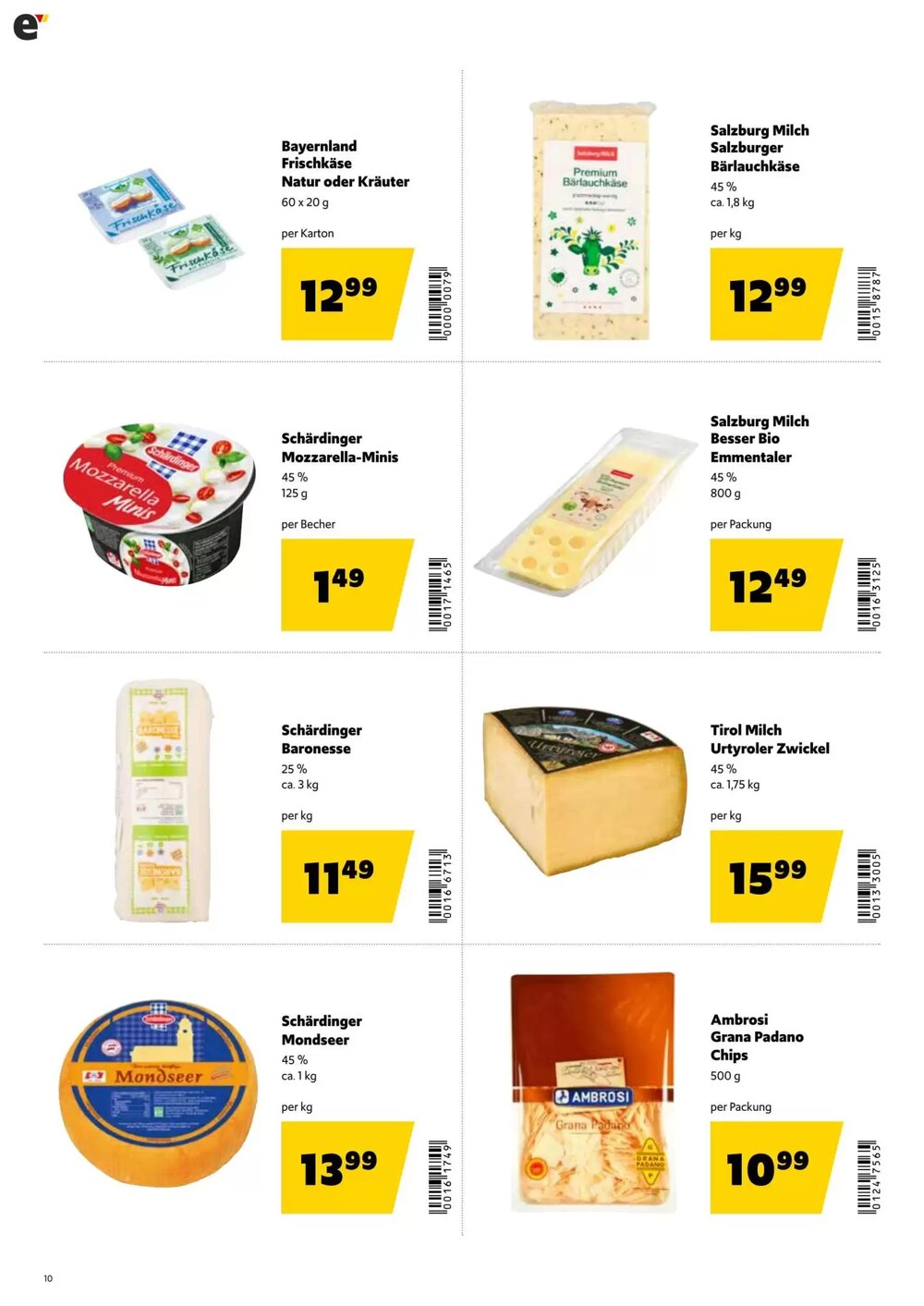 Eurogast Grissemann Flugblatt (ab 12.01.2026) - Angebote und Prospekt - Seite 10