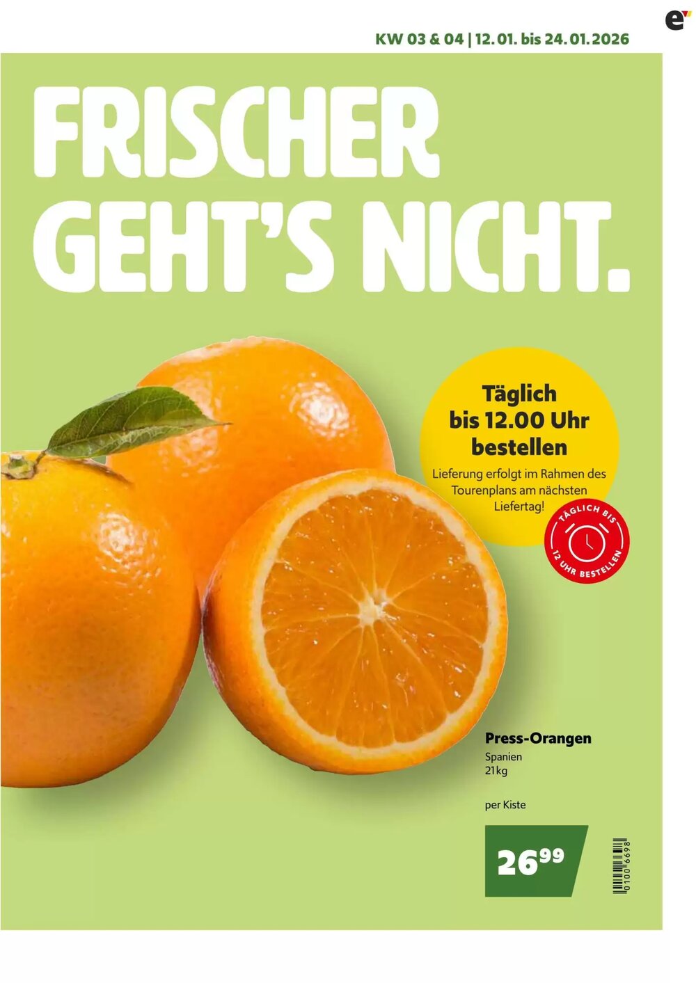 Eurogast Grissemann Flugblatt (ab 12.01.2026) - Angebote und Prospekt - Seite 3
