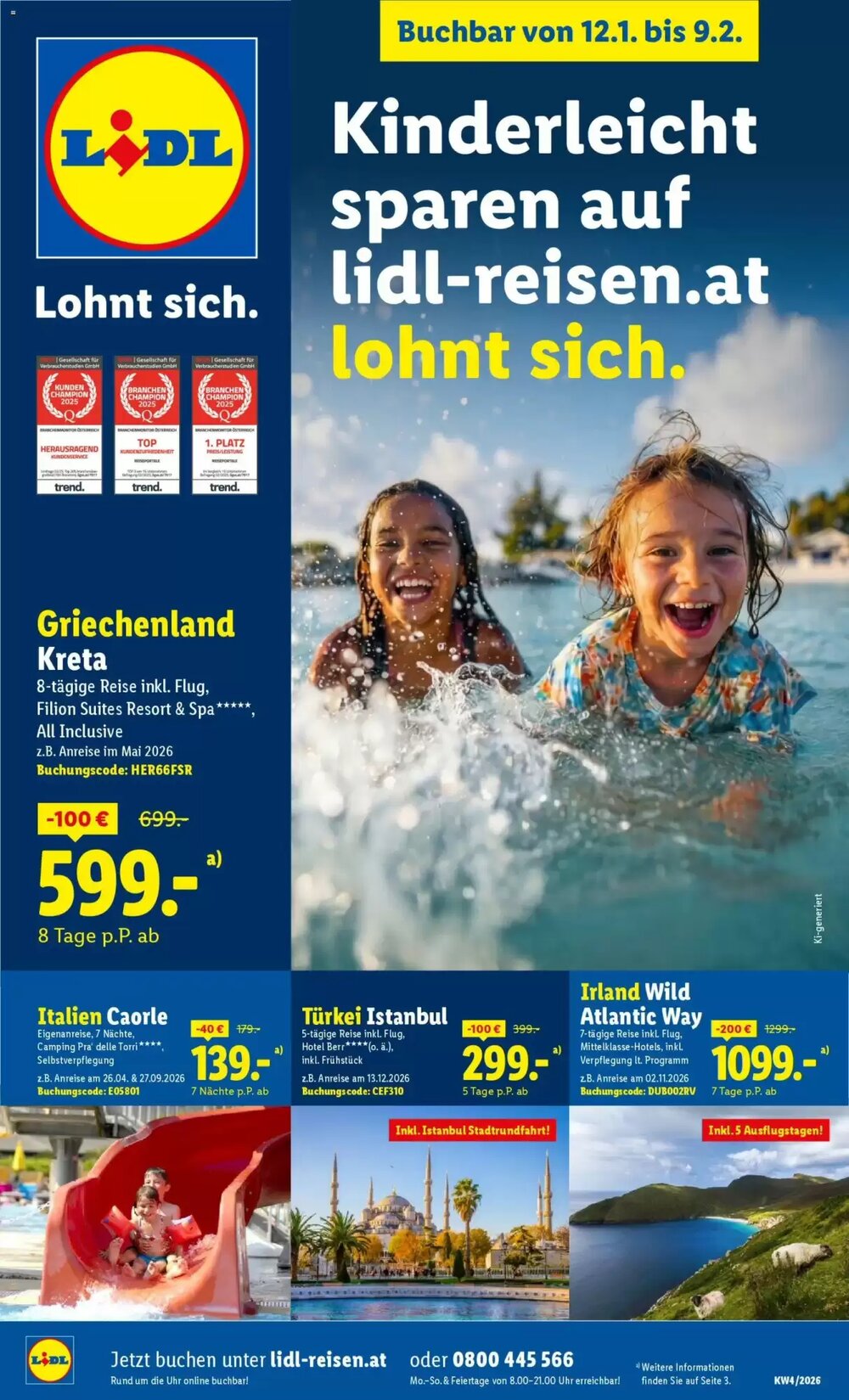 Lidl Flugblatt (ab 12.01.2026) - Angebote und Prospekt - Seite 1