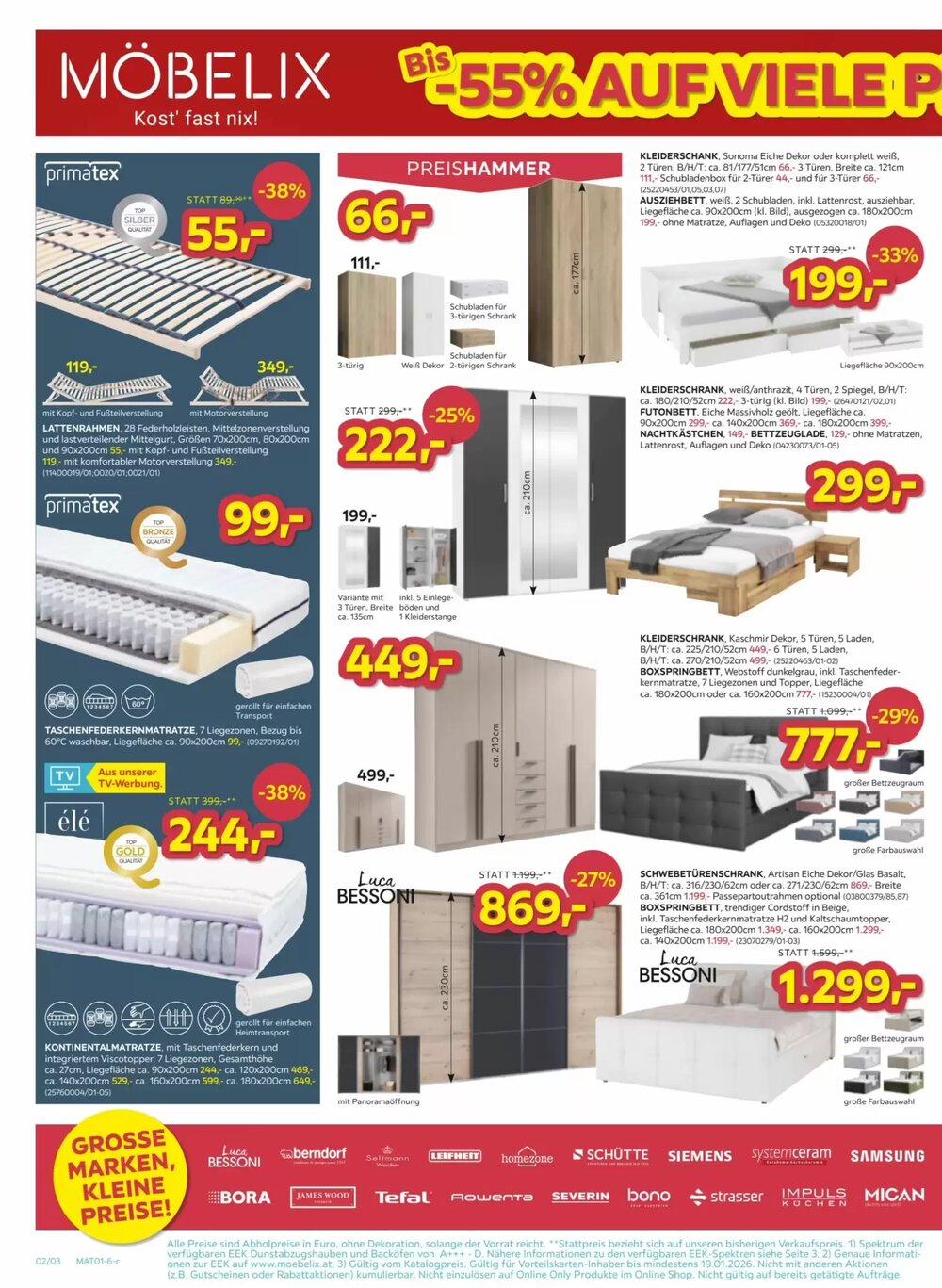 Möbelix Flugblatt (ab 13.01.2026) - Angebote und Prospekt - Seite 2