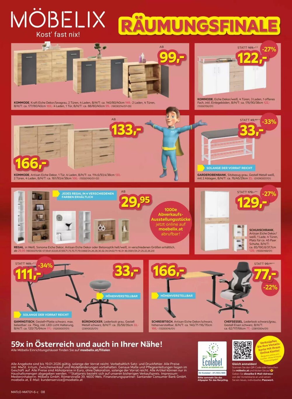Möbelix Flugblatt (ab 13.01.2026) - Angebote und Prospekt - Seite 8