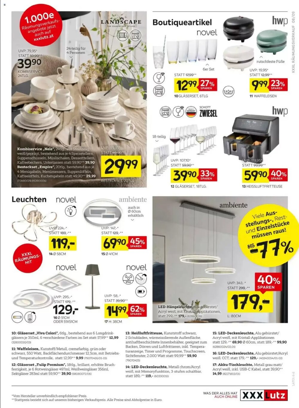 XXXLutz Flugblatt (ab 13.01.2026) - Angebote und Prospekt - Seite 9