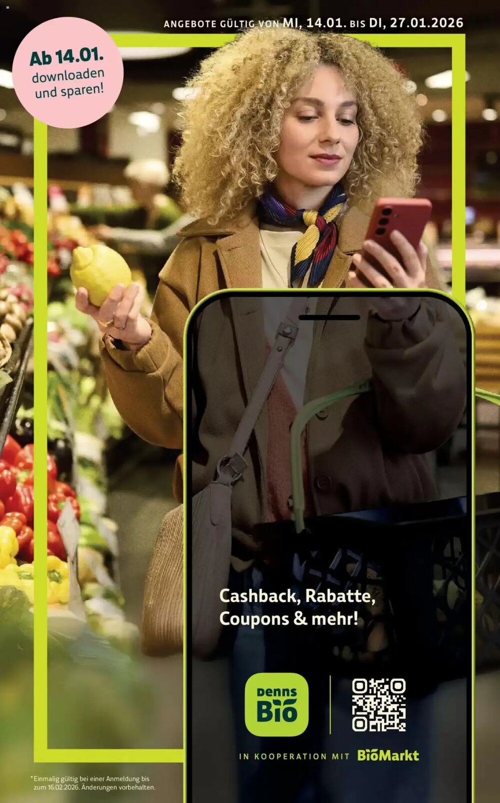 Denn's Biomarkt Flugblatt (ab 14.01.2026) - Angebote und Prospekt - Seite 15