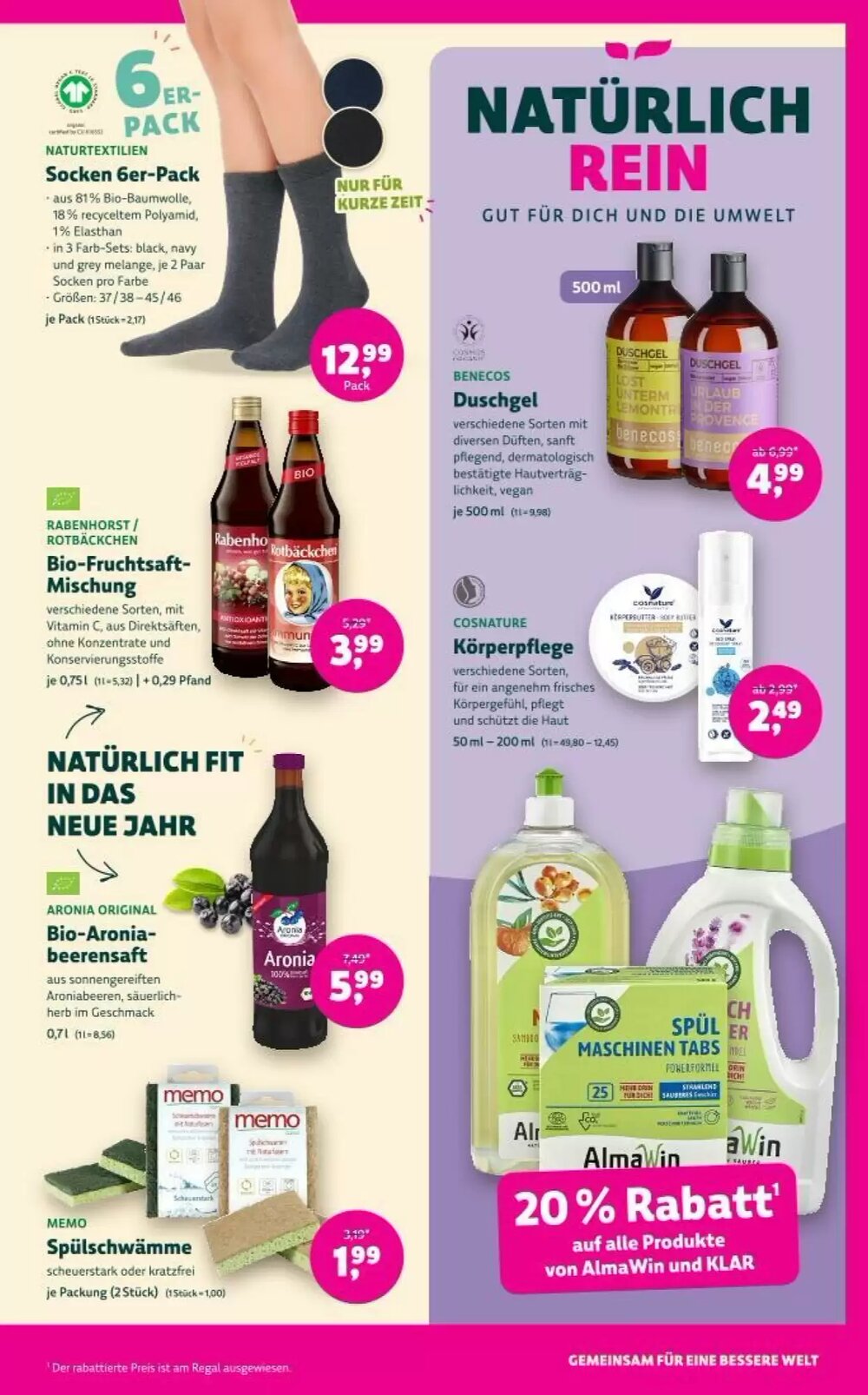 Denn's Biomarkt Flugblatt (ab 14.01.2026) - Angebote und Prospekt - Seite 15