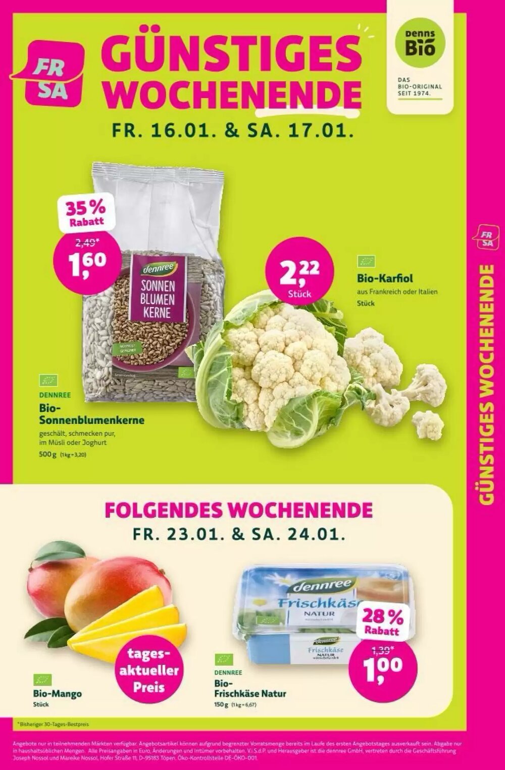 Denn's Biomarkt Flugblatt (ab 14.01.2026) - Angebote und Prospekt - Seite 17