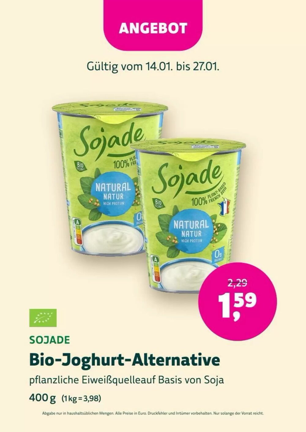 Denn's Biomarkt Flugblatt (ab 14.01.2026) - Angebote und Prospekt - Seite 17