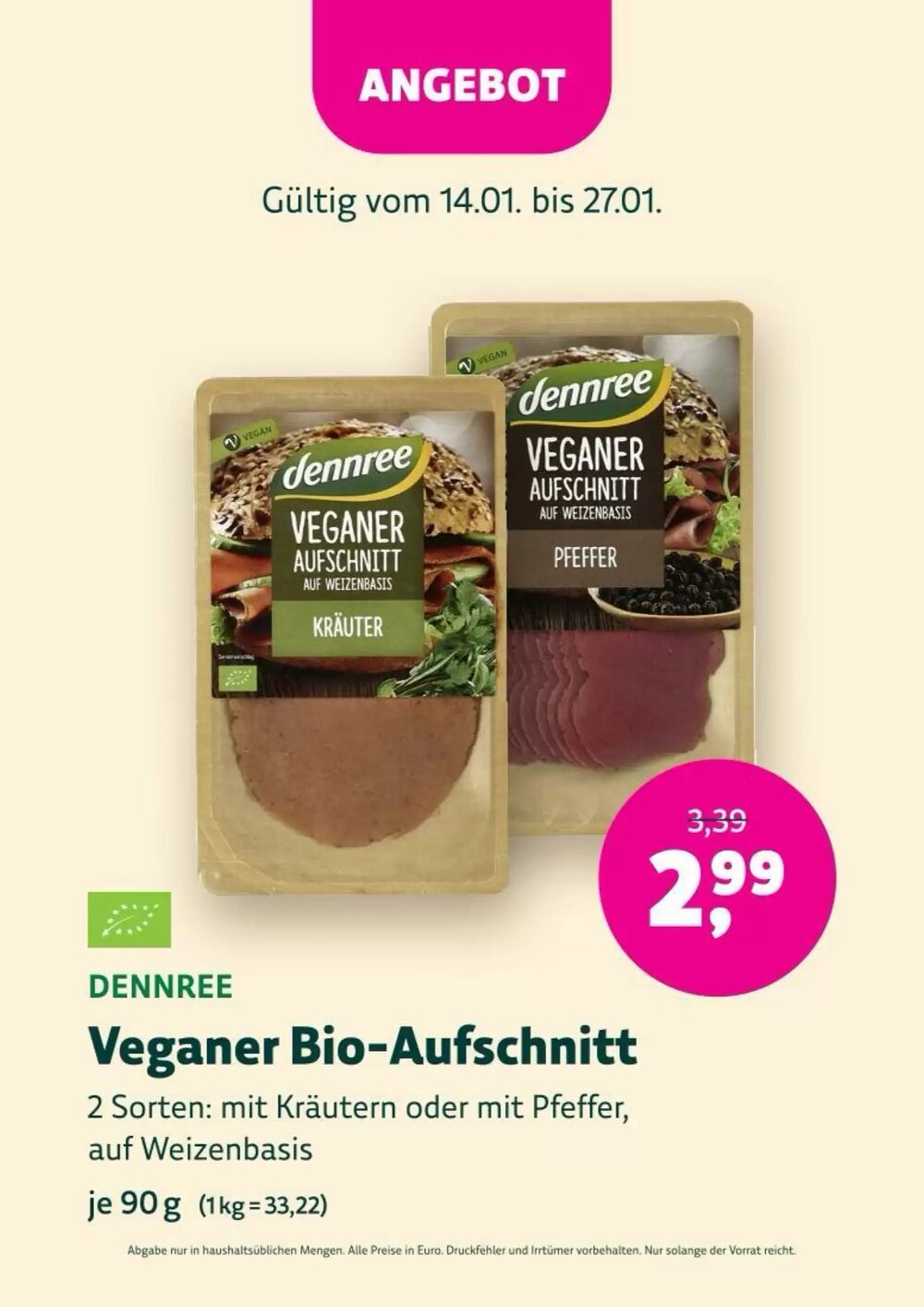 Denn's Biomarkt Flugblatt (ab 14.01.2026) - Angebote und Prospekt - Seite 23