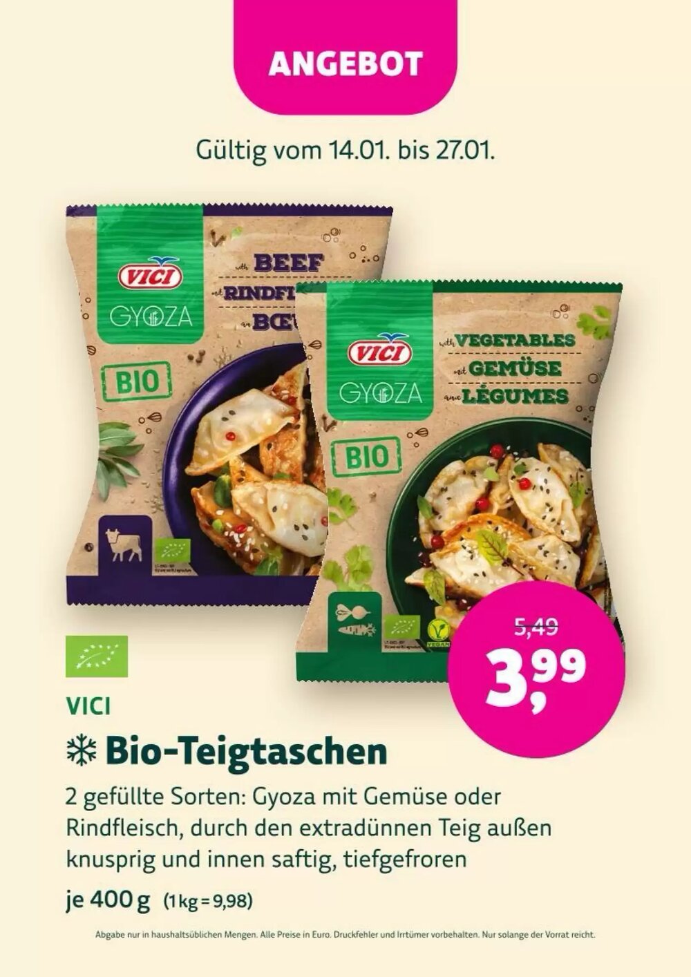 Denn's Biomarkt Flugblatt (ab 14.01.2026) - Angebote und Prospekt - Seite 29