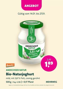 Denn's Biomarkt Flugblatt (ab 14.01.2026) - Angebote und Prospekt - Seite 30