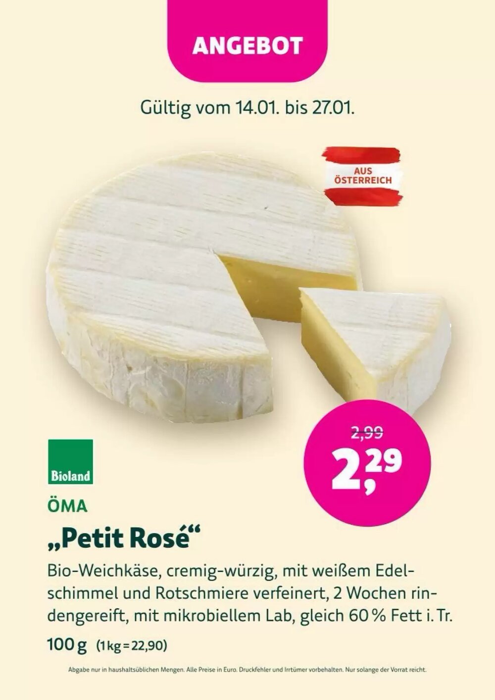 Denn's Biomarkt Flugblatt (ab 14.01.2026) - Angebote und Prospekt - Seite 34