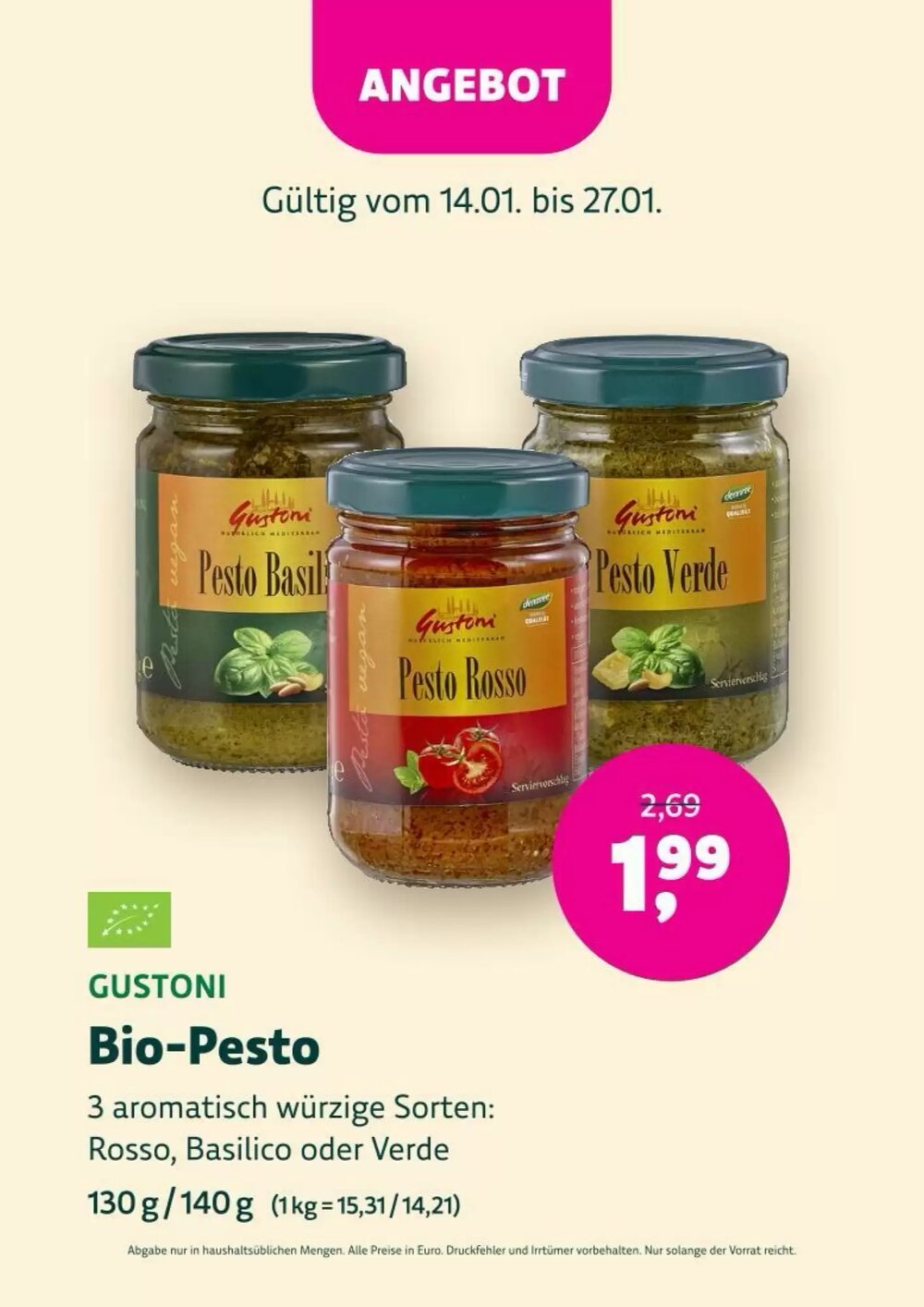 Denn's Biomarkt Flugblatt (ab 14.01.2026) - Angebote und Prospekt - Seite 36