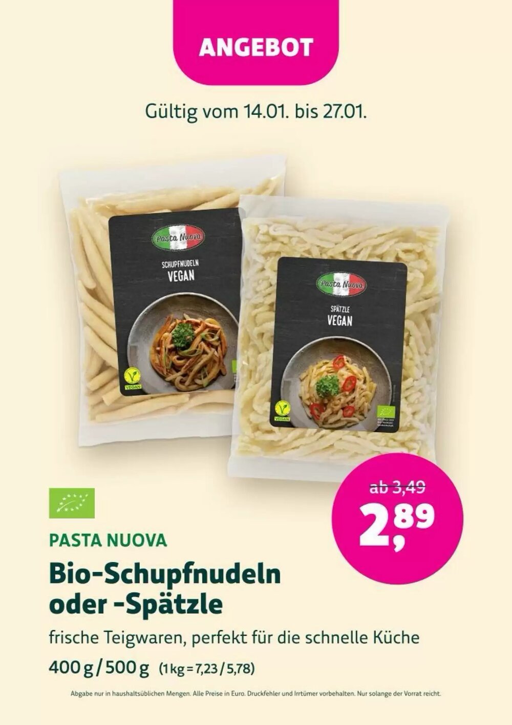 Denn's Biomarkt Flugblatt (ab 14.01.2026) - Angebote und Prospekt - Seite 38