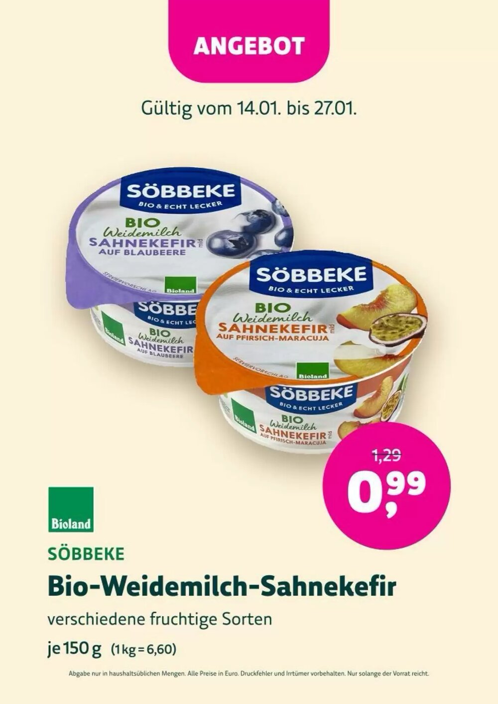 Denn's Biomarkt Flugblatt (ab 14.01.2026) - Angebote und Prospekt - Seite 39