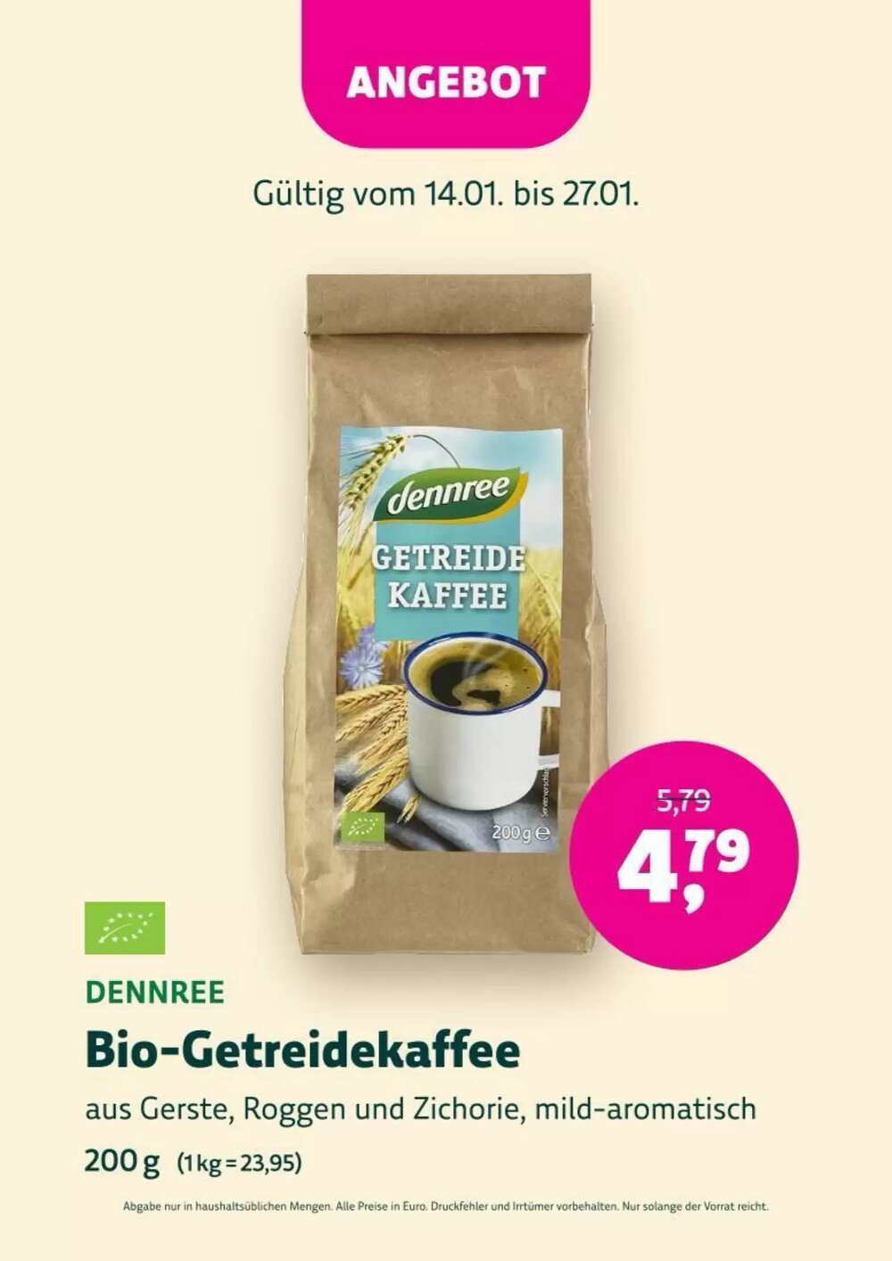 Denn's Biomarkt Flugblatt (ab 14.01.2026) - Angebote und Prospekt - Seite 44