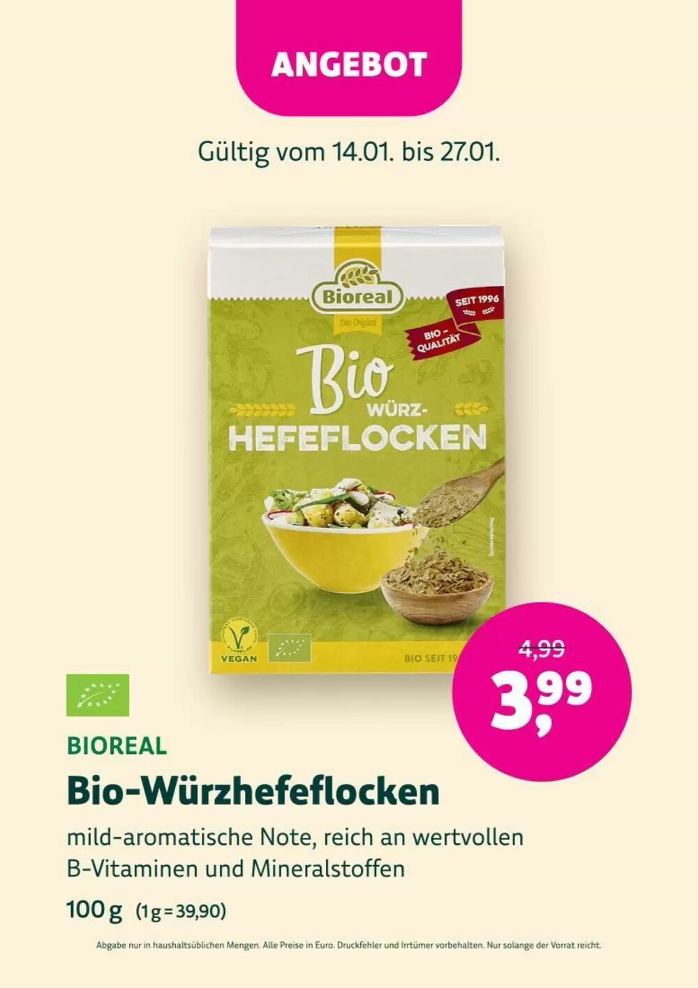 Denn's Biomarkt Flugblatt (ab 14.01.2026) - Angebote und Prospekt - Seite 48