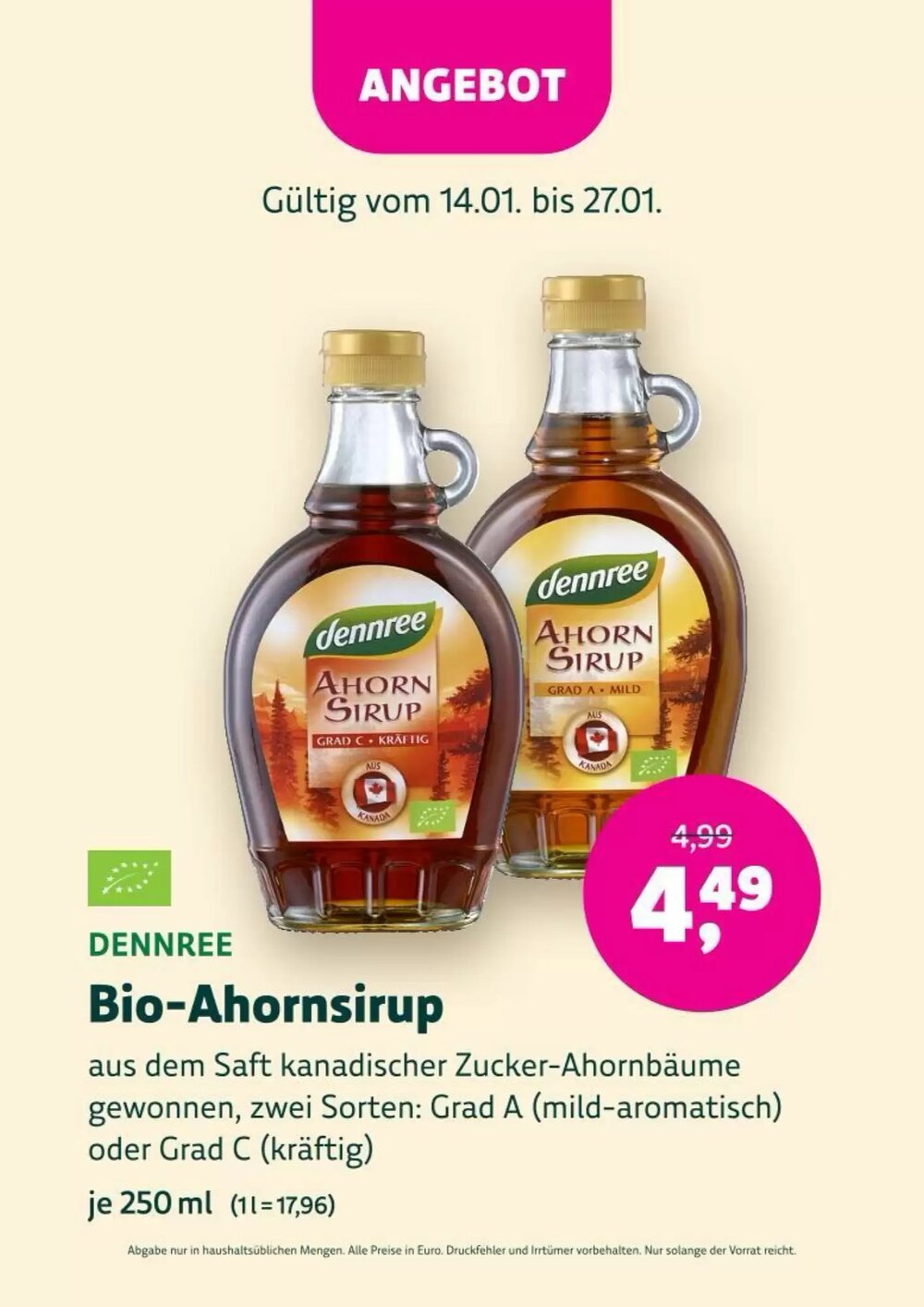 Denn's Biomarkt Flugblatt (ab 14.01.2026) - Angebote und Prospekt - Seite 49