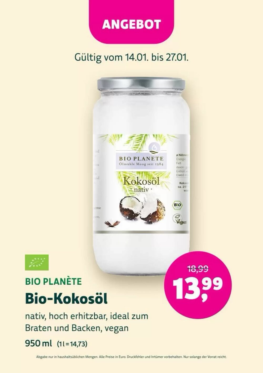 Denn's Biomarkt Flugblatt (ab 14.01.2026) - Angebote und Prospekt - Seite 51