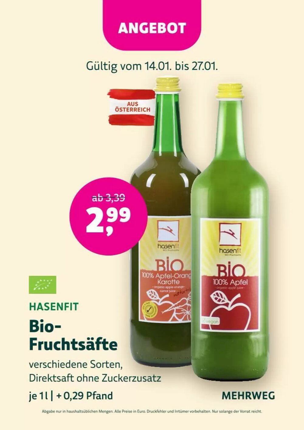 Denn's Biomarkt Flugblatt (ab 14.01.2026) - Angebote und Prospekt - Seite 56