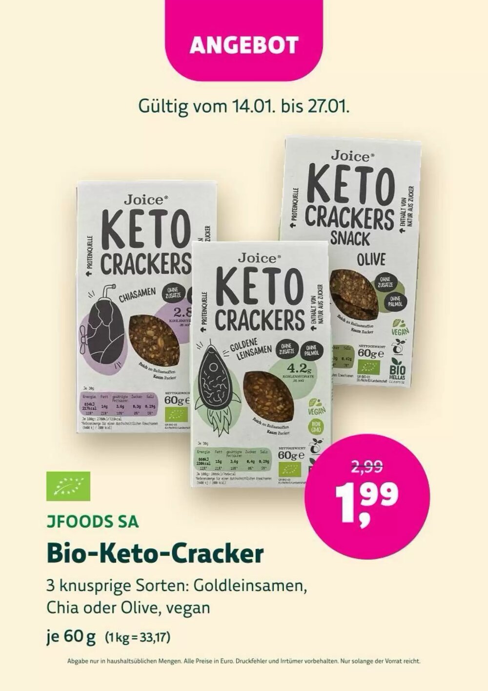 Denn's Biomarkt Flugblatt (ab 14.01.2026) - Angebote und Prospekt - Seite 58