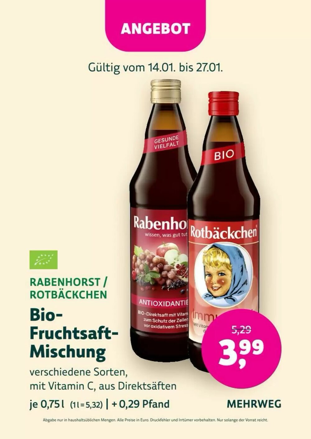 Denn's Biomarkt Flugblatt (ab 14.01.2026) - Angebote und Prospekt - Seite 64