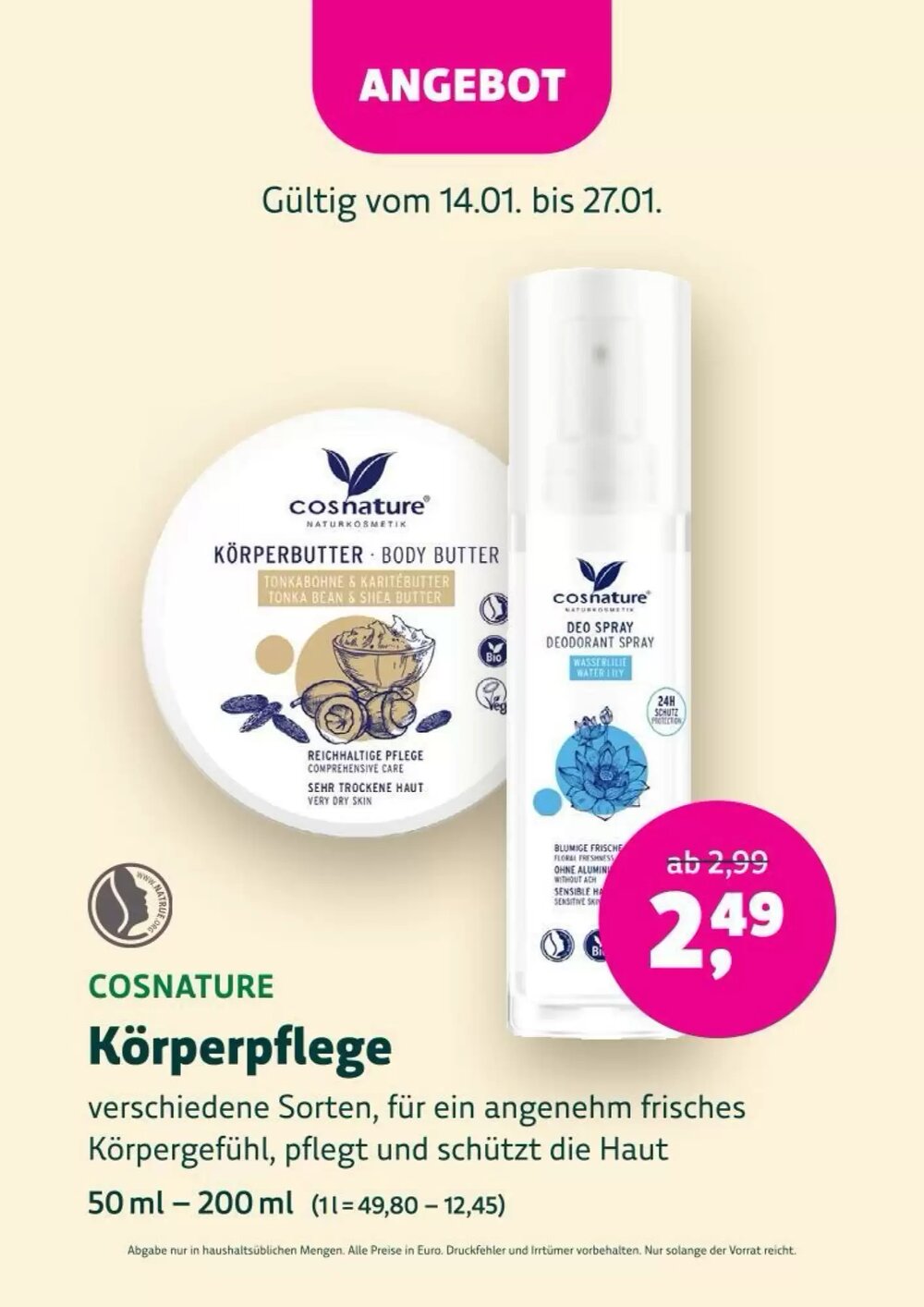 Denn's Biomarkt Flugblatt (ab 14.01.2026) - Angebote und Prospekt - Seite 66