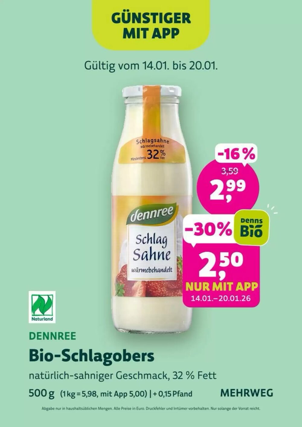 Denn's Biomarkt Flugblatt (ab 14.01.2026) - Angebote und Prospekt - Seite 87