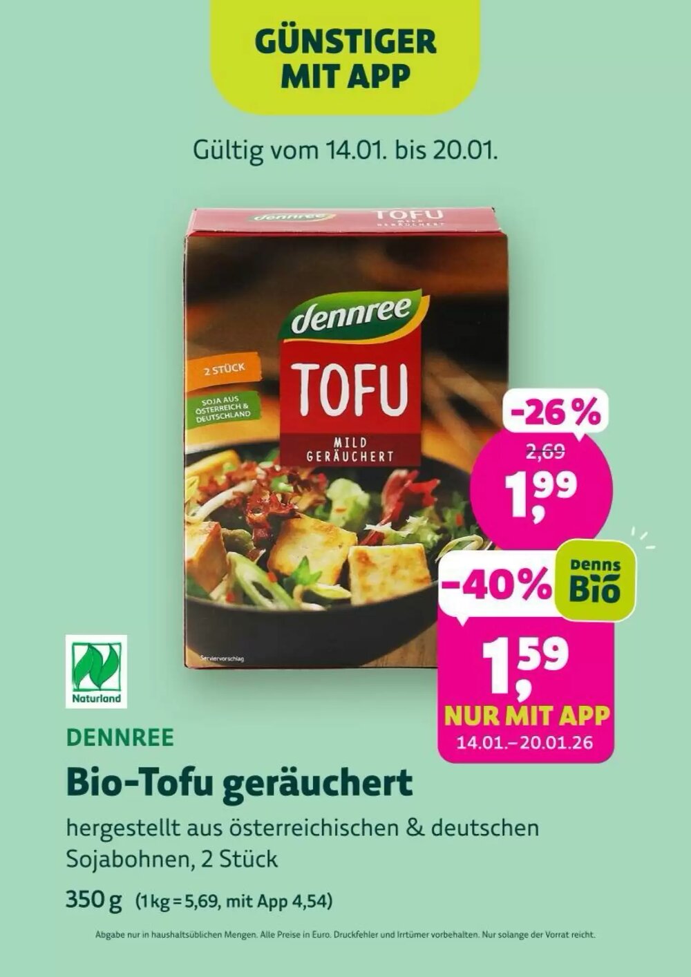 Denn's Biomarkt Flugblatt (ab 14.01.2026) - Angebote und Prospekt - Seite 88