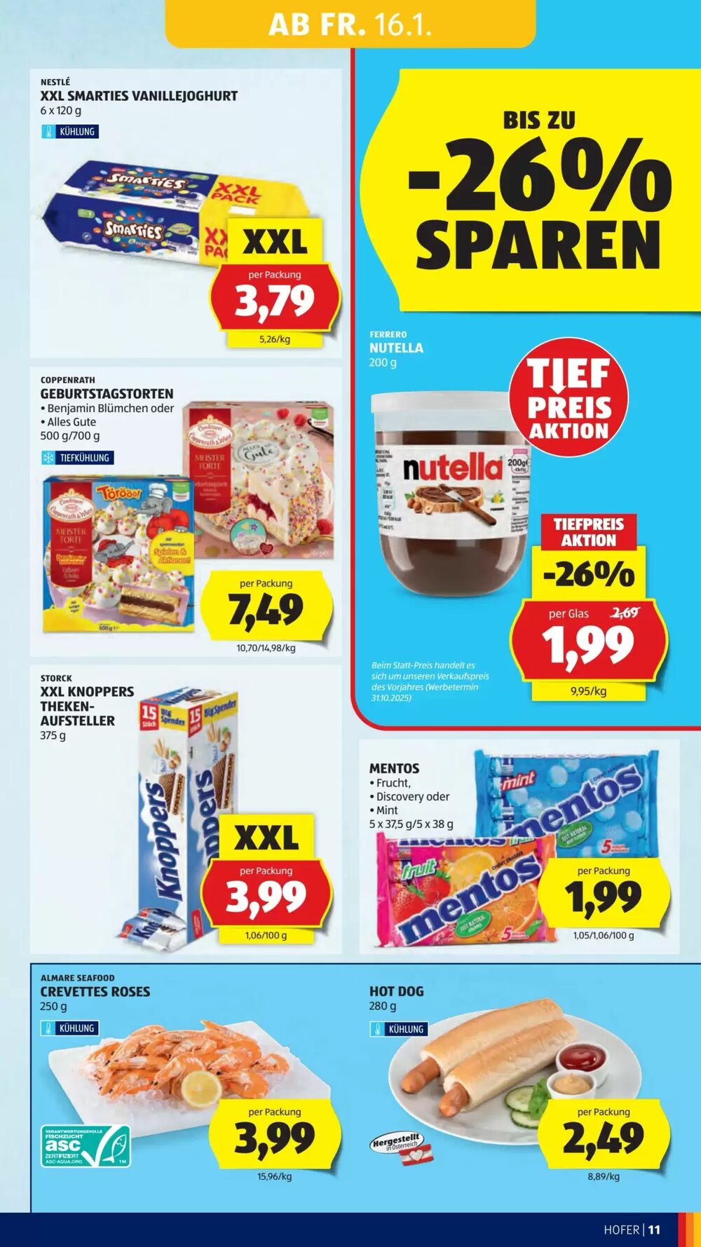 Hofer Flugblatt (ab 14.01.2026) - Angebote und Prospekt - Seite 13