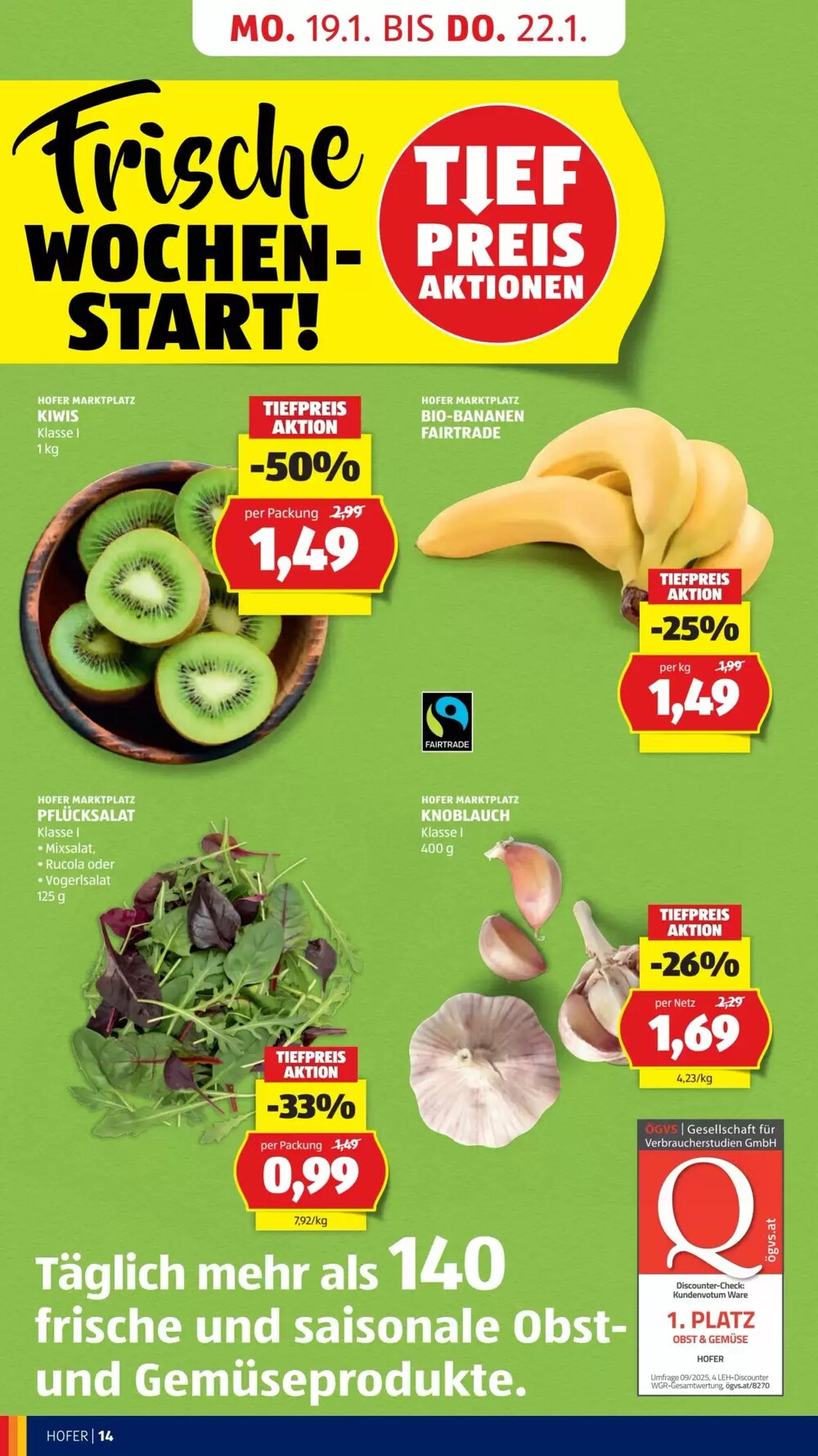 Hofer Flugblatt (ab 14.01.2026) - Angebote und Prospekt - Seite 16