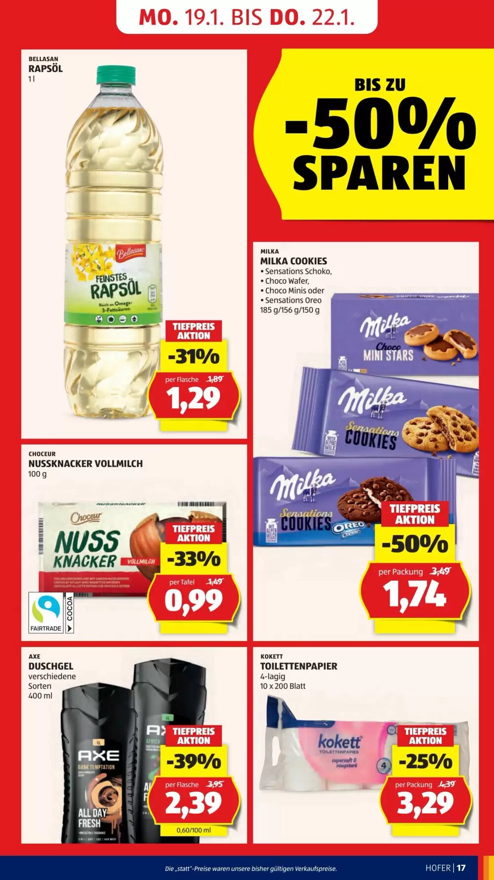 Hofer Flugblatt (ab 14.01.2026) - Angebote und Prospekt - Seite 19