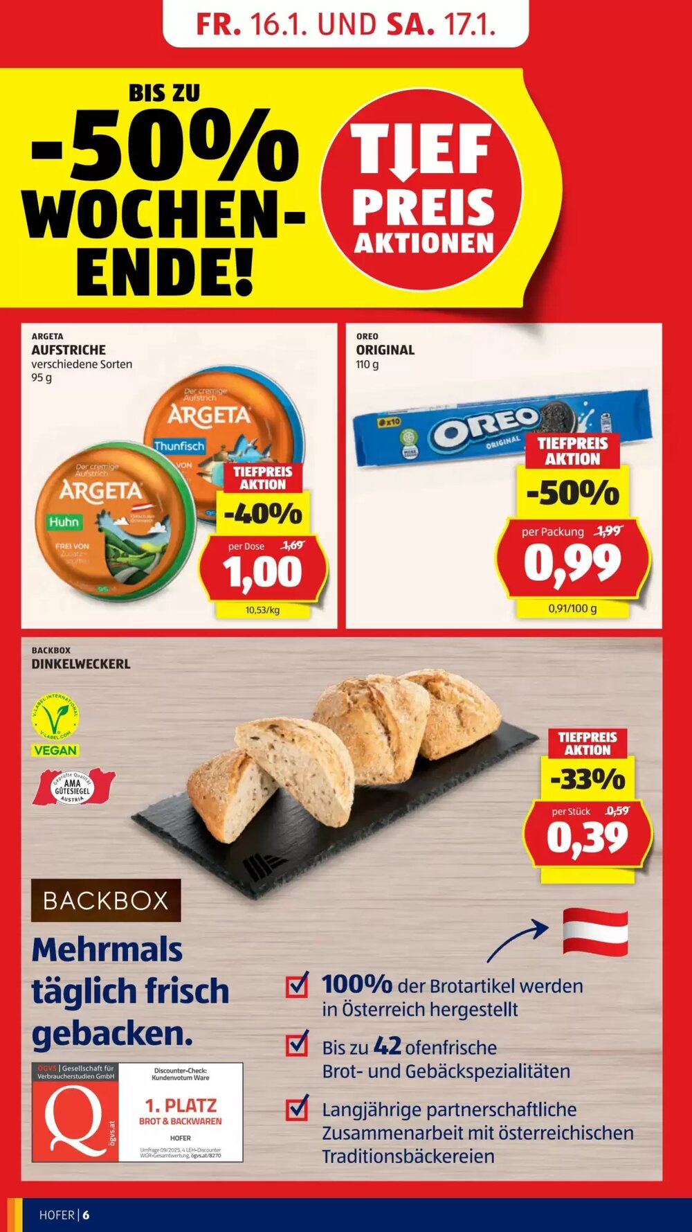 Hofer Flugblatt (ab 14.01.2026) - Angebote und Prospekt - Seite 8