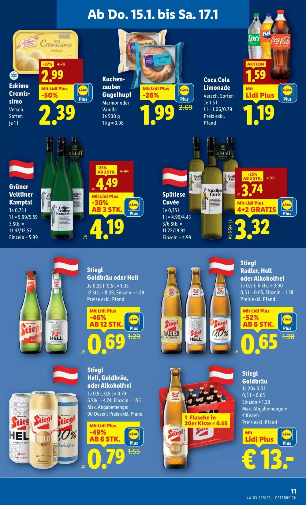 Lidl Flugblatt (ab 15.01.2026) - Angebote und Prospekt - Seite 15