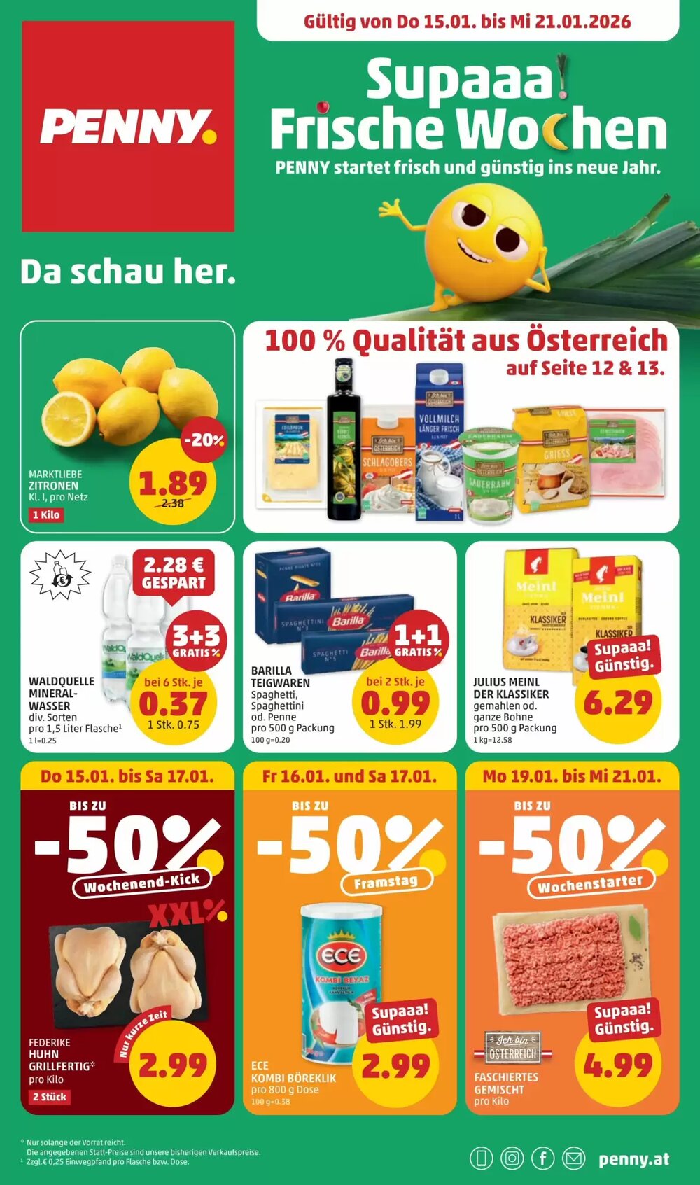 PENNY Flugblatt (ab 15.01.2026) - Angebote und Prospekt - Seite 1