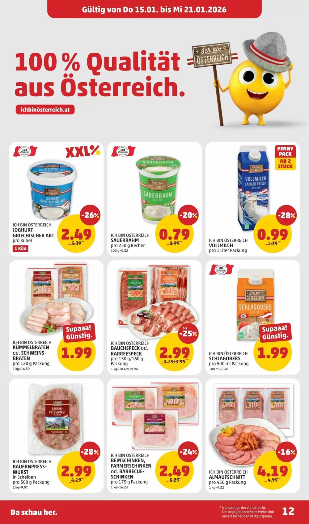 PENNY Flugblatt (ab 15.01.2026) - Angebote und Prospekt - Seite 12
