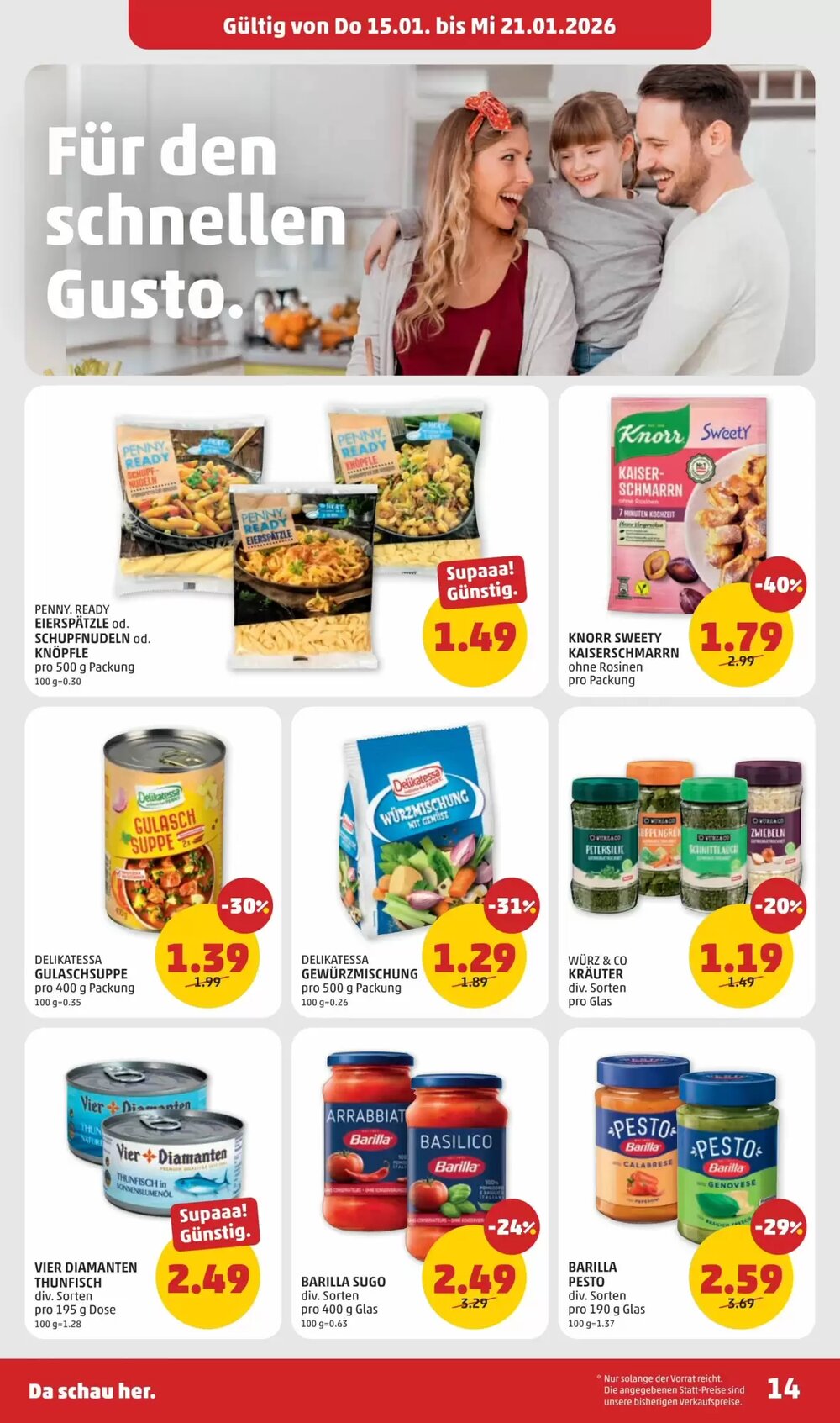 PENNY Flugblatt (ab 15.01.2026) - Angebote und Prospekt - Seite 14