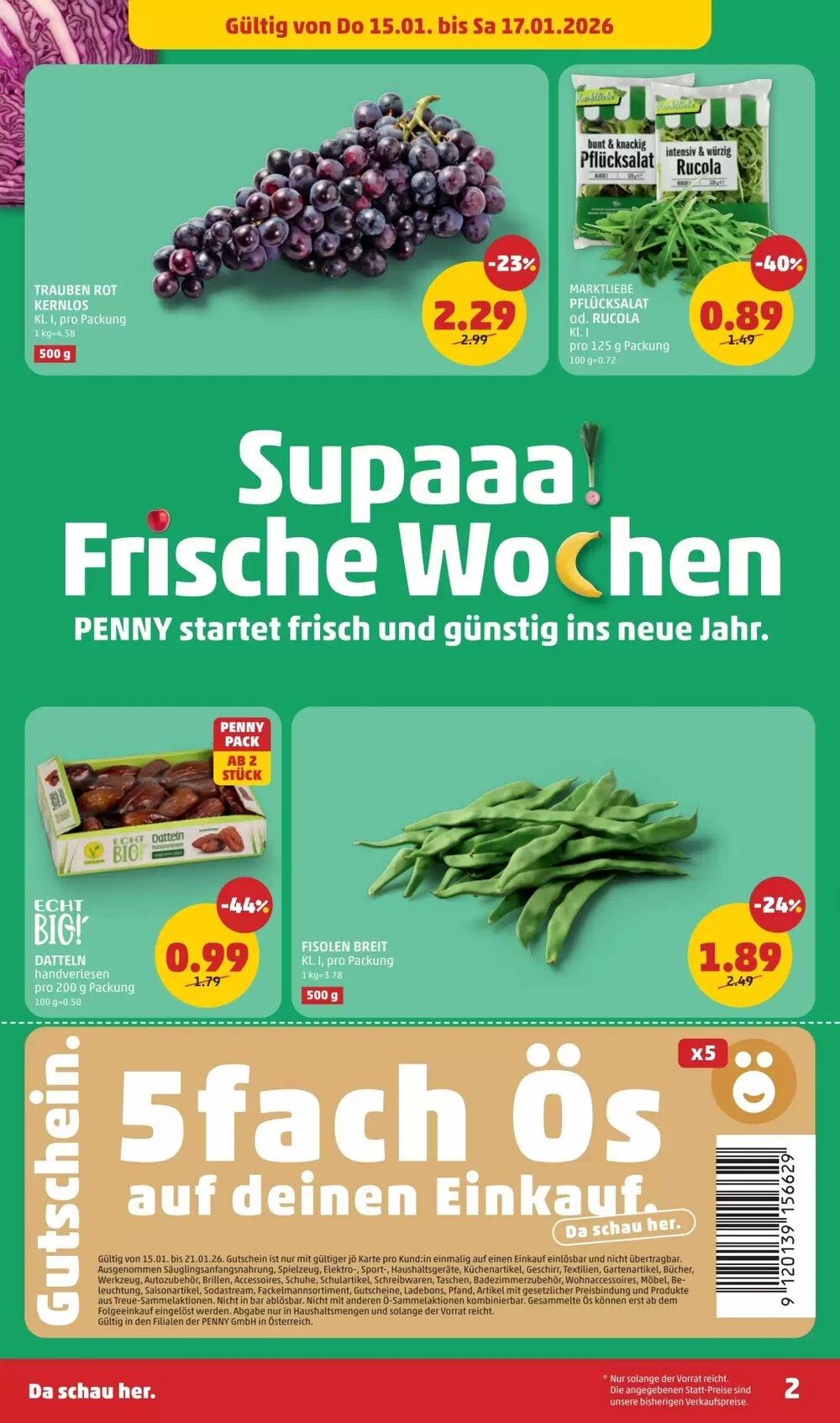 PENNY Flugblatt (ab 15.01.2026) - Angebote und Prospekt - Seite 2