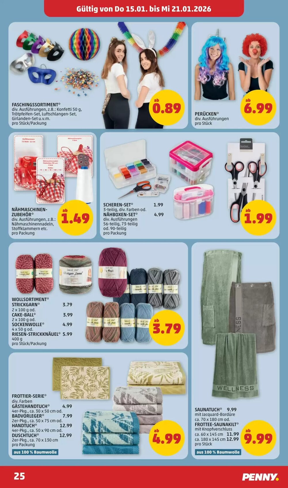 PENNY Flugblatt (ab 15.01.2026) - Angebote und Prospekt - Seite 25