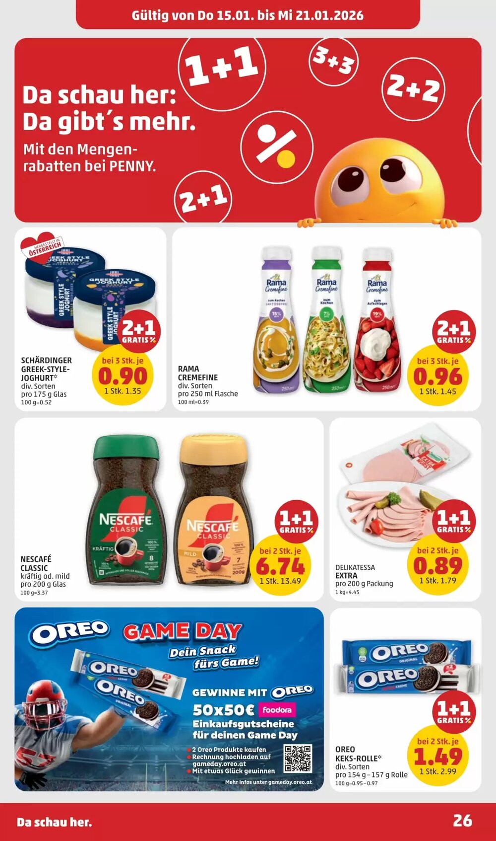 PENNY Flugblatt (ab 15.01.2026) - Angebote und Prospekt - Seite 26