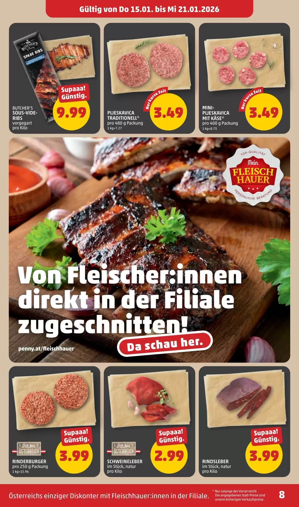 PENNY Flugblatt (ab 15.01.2026) - Angebote und Prospekt - Seite 8
