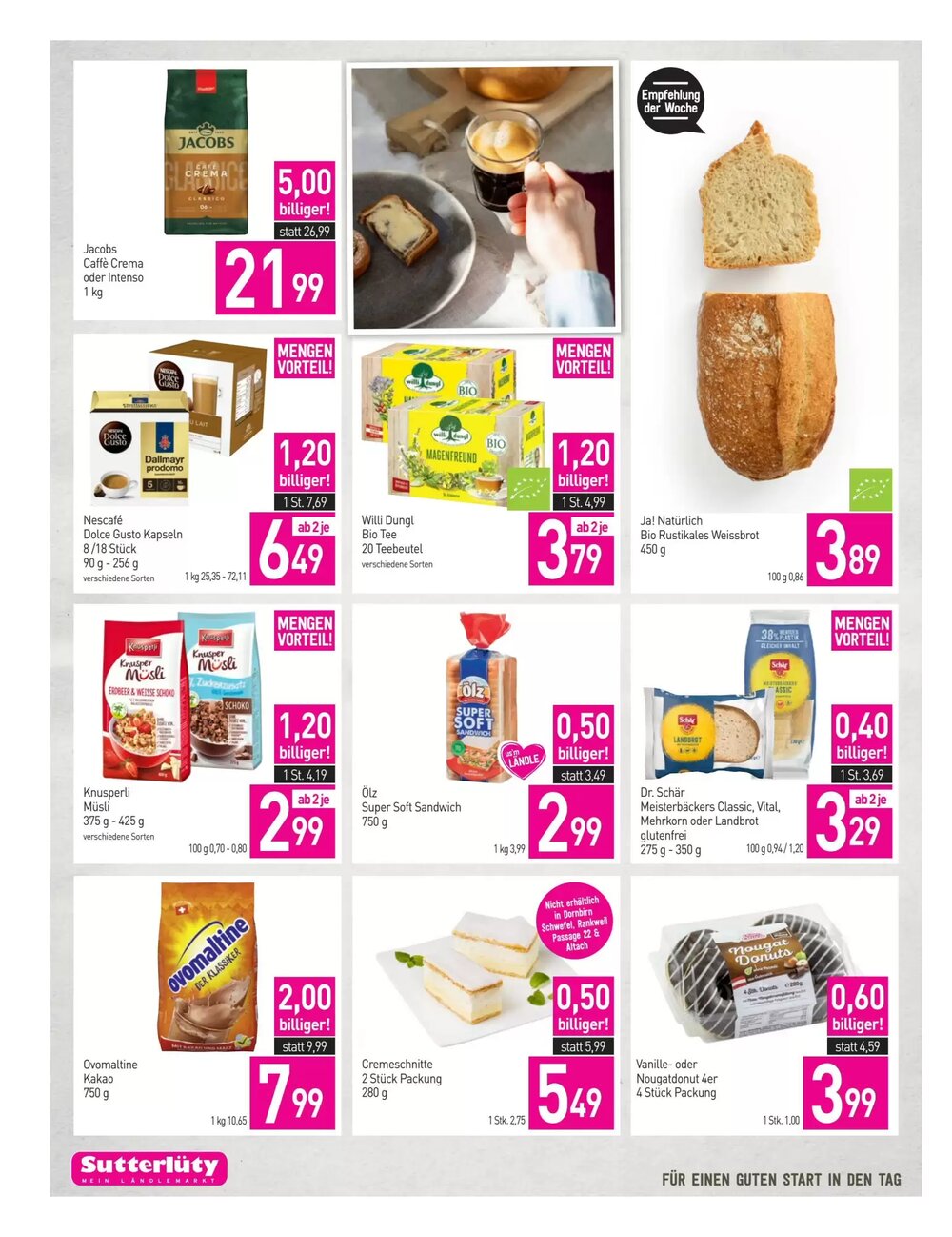 Sutterlüty Flugblatt (ab 15.01.2026) - Angebote und Prospekt - Seite 12