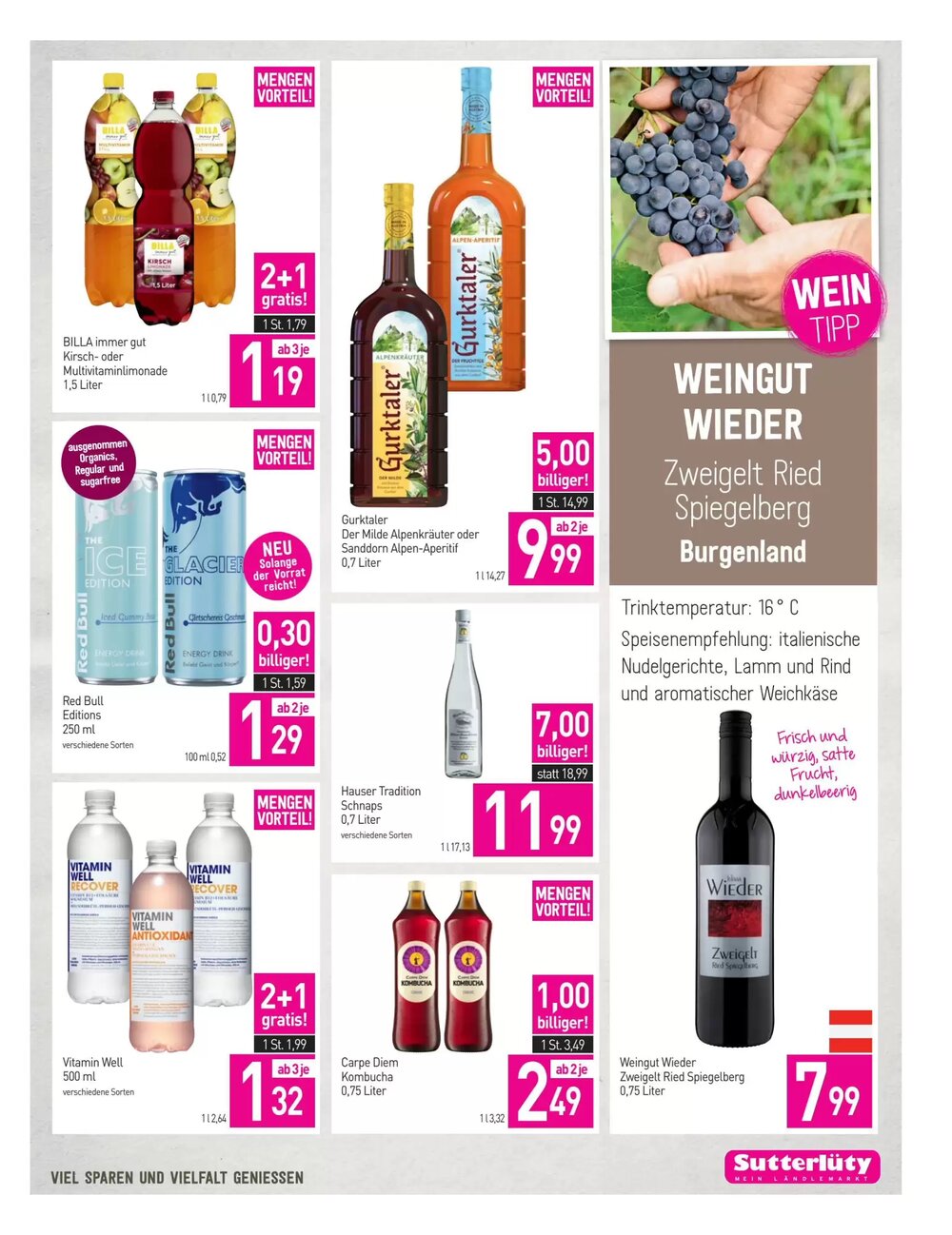 Sutterlüty Flugblatt (ab 15.01.2026) - Angebote und Prospekt - Seite 17