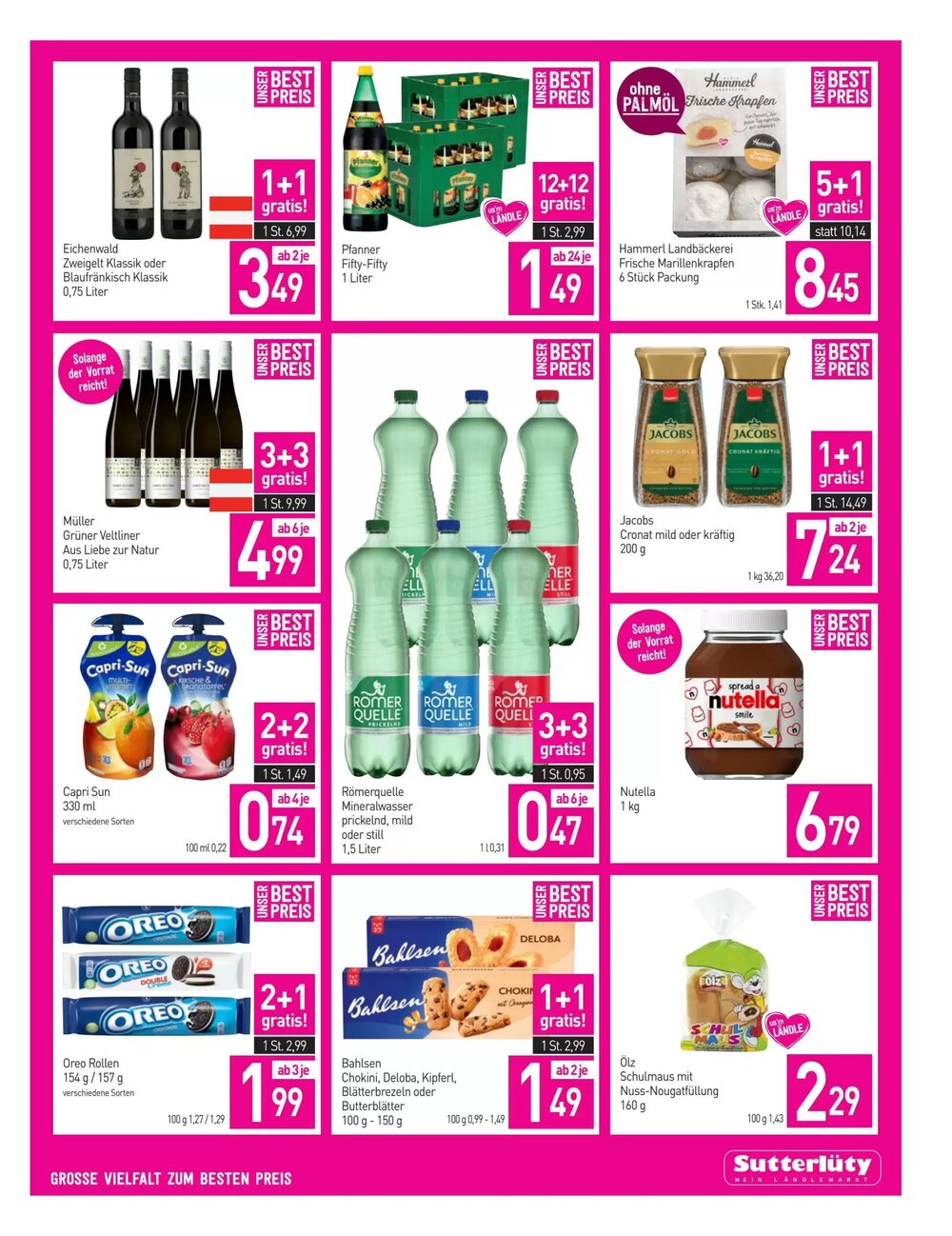 Sutterlüty Flugblatt (ab 15.01.2026) - Angebote und Prospekt - Seite 3