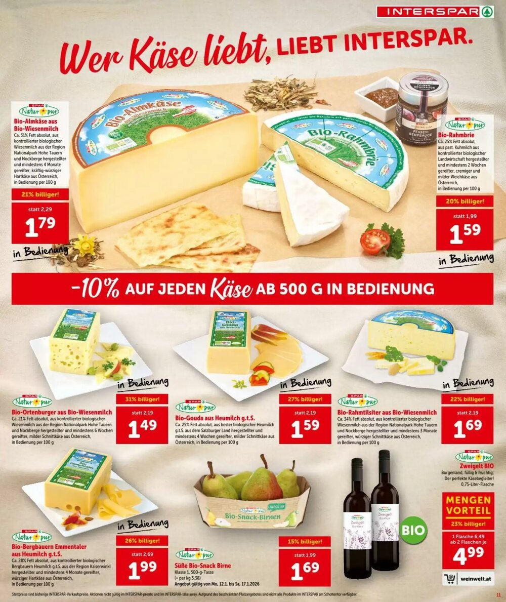 Interspar Flugblatt (ab 15.01.2026) - Angebote und Prospekt - Seite 11