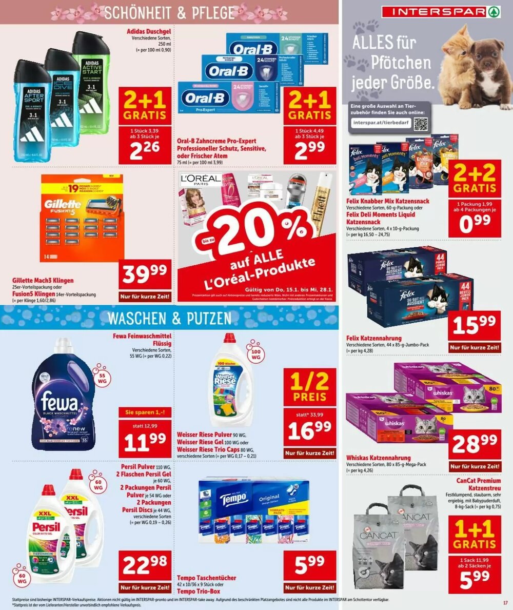 Interspar Flugblatt (ab 15.01.2026) - Angebote und Prospekt - Seite 17