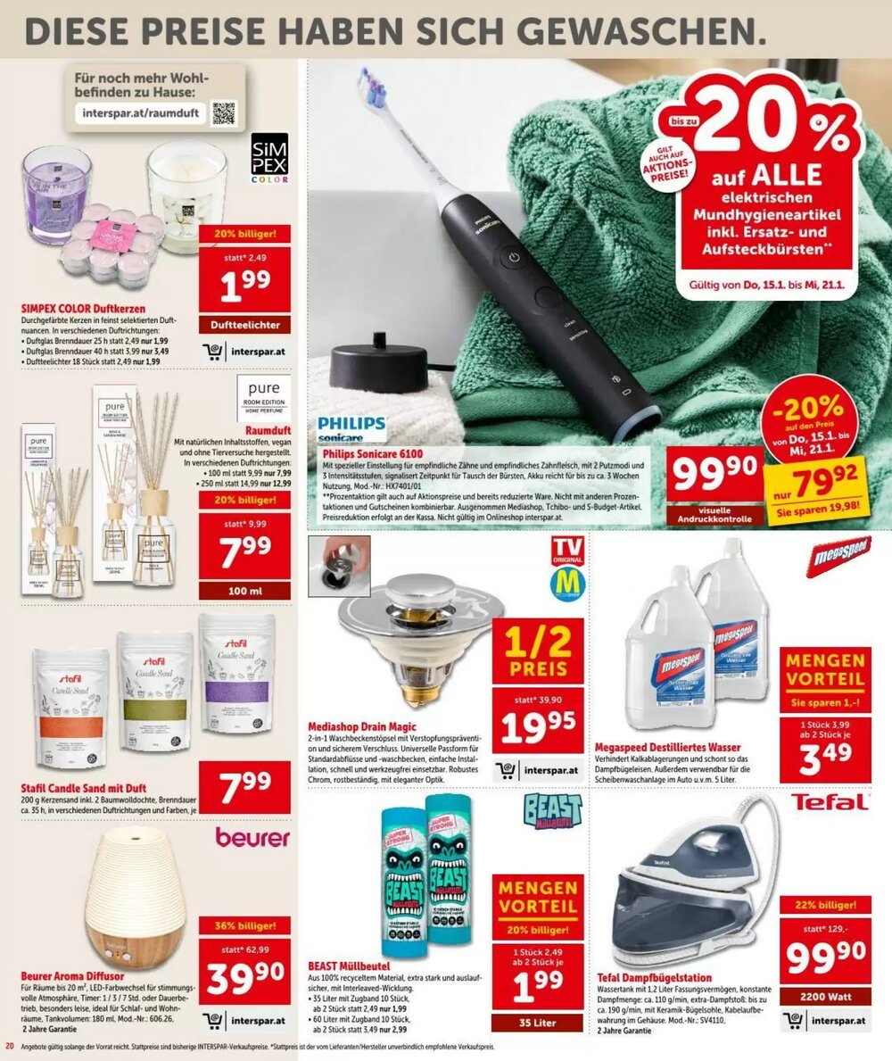 Interspar Flugblatt (ab 15.01.2026) - Angebote und Prospekt - Seite 20