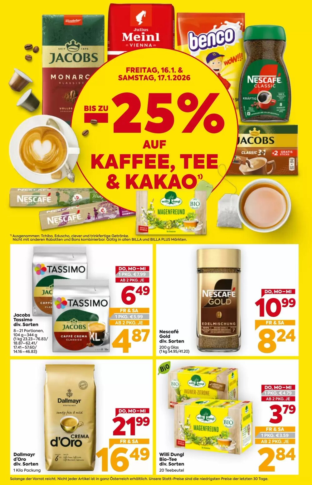 Billa Flugblatt (ab 15.01.2026) - Angebote und Prospekt - Seite 2