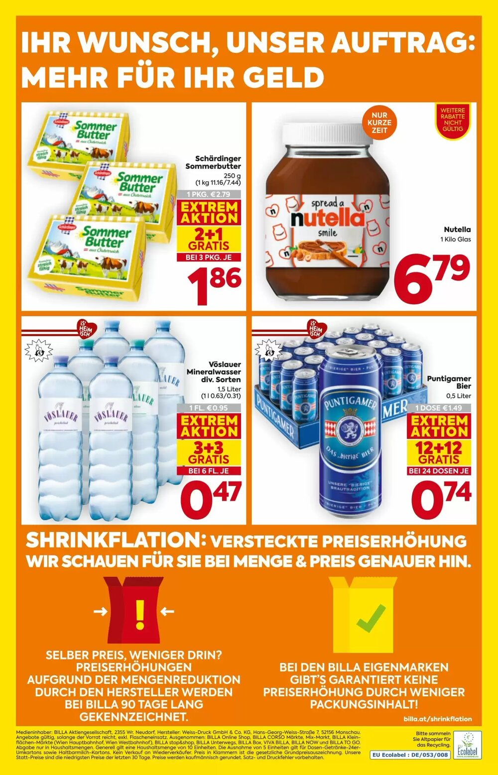 Billa Flugblatt (ab 15.01.2026) - Angebote und Prospekt - Seite 20